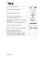 Preview for 62 page of SLE 2000 User Manual