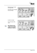 Предварительный просмотр 45 страницы SLE SLE1000 User Manual