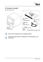 Предварительный просмотр 119 страницы SLE SLE1000 User Manual