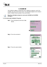 Preview for 22 page of SLE SLE4000 Model B Service Manual