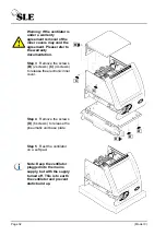 Preview for 32 page of SLE SLE4000 Model B Service Manual