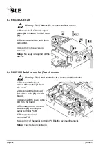 Preview for 34 page of SLE SLE4000 Model B Service Manual