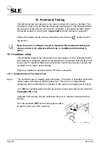 Preview for 120 page of SLE SLE4000 Model B Service Manual