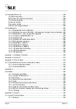 Предварительный просмотр 6 страницы SLE SLE5000 Model J Service Manual