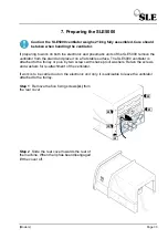 Предварительный просмотр 33 страницы SLE SLE5000 Model J Service Manual