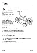 Предварительный просмотр 38 страницы SLE SLE5000 Model J Service Manual