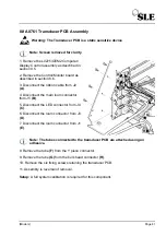 Предварительный просмотр 41 страницы SLE SLE5000 Model J Service Manual