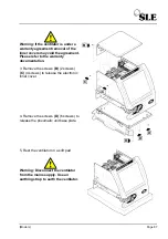 Предварительный просмотр 87 страницы SLE SLE5000 Model J Service Manual