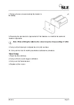 Предварительный просмотр 91 страницы SLE SLE5000 Model J Service Manual