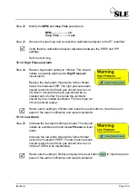 Предварительный просмотр 139 страницы SLE SLE5000 Model J Service Manual