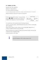 Preview for 25 page of Slee Cryostat MEV Operating Instructions Manual