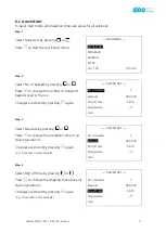 Preview for 17 page of Slee MSM Operating Manual