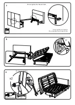 Предварительный просмотр 8 страницы Sleep 8 CARINA Corner sofa bed Manual