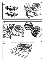 Предварительный просмотр 13 страницы Sleep 8 CARINA Corner sofa bed Manual