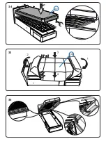 Предварительный просмотр 17 страницы Sleep 8 CARINA Corner sofa bed Manual