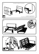 Предварительный просмотр 54 страницы Sleep 8 CARINA Corner sofa bed Manual