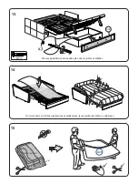 Предварительный просмотр 102 страницы Sleep 8 CARINA Corner sofa bed Manual