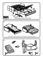 Предварительный просмотр 148 страницы Sleep 8 CARINA Corner sofa bed Manual