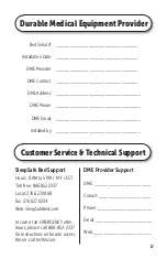 Preview for 19 page of SleepSafe Beds Electric HiLo Combo SleepSafe Product Assembly Manual