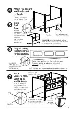 Предварительный просмотр 9 страницы SleepSafe Beds SleepSafe II Product Assembly Manual