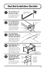 Предварительный просмотр 15 страницы SleepSafe Beds SleepSafe II Product Assembly Manual