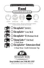 SleepSafe Beds SleepSafe Assembly Manual preview