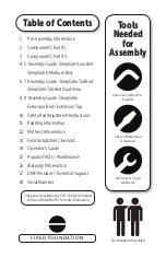 Предварительный просмотр 2 страницы SleepSafe Beds SleepSafe Assembly Manual