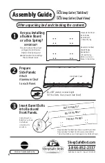 Preview for 8 page of SleepSafe Beds SleepSafe Assembly Manual