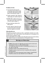 Preview for 2 page of SleepSense ThermoCan 2-Ft Instructions For Use