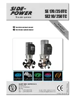 SLEIPNER MOTOR AS SE 170 Installation And User Manual preview