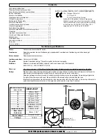 Предварительный просмотр 2 страницы SLEIPNER MOTOR AS SE 40 Installation And User Manual