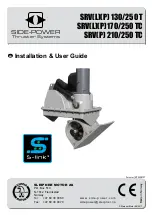 Предварительный просмотр 1 страницы SLEIPNER MOTOR AS SRL 130/250 T Installation & User Manual