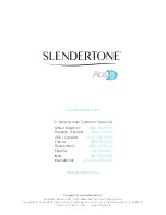 Preview for 12 page of Slendertone Abs8 Instruction Manual