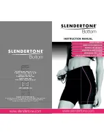 Preview for 1 page of Slendertone Bottom Instruction Manual