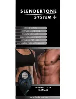 Slendertone System Plus Instruction Manual preview