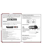 Предварительный просмотр 3 страницы Slick MP305-1 User Manual