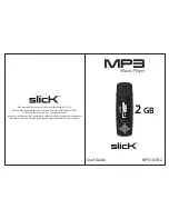 Предварительный просмотр 1 страницы Slick MP316CB-2 User Manual