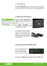 Preview for 6 page of Slide Kamera FOOT CONTROLLERS HAD-10 User Manual