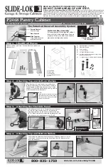 Предварительный просмотр 1 страницы SLIDE-LOK P2468 Assembly Instructions