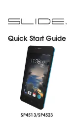 SLIDE SP4513 Quick Start Manual preview