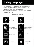 Предварительный просмотр 7 страницы SLIK MP414-4 User Manual