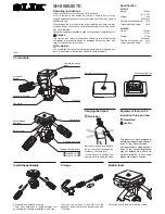 SLIK SH-806E Operating Instructions предпросмотр