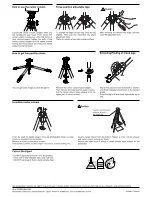 Предварительный просмотр 2 страницы SLIK Sprint 150 Operating Instructions