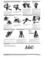 Предварительный просмотр 2 страницы SLIK Video Sprint II Operating Instructions