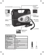 Preview for 2 page of Slime TIRE INFLATOR Quick Start Manual