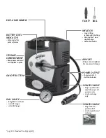 Preview for 3 page of Slime TIRE INFLATOR40033 Manual