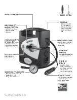 Preview for 9 page of Slime TIRE INFLATOR40033 Manual