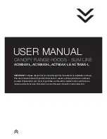 SlimLine ACS60AX-L User Manual preview