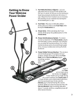 Preview for 4 page of SlimLine Power Strider User Manual