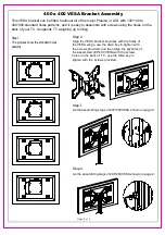 Preview for 3 page of SlimLine TVON5BWHL Assembly Instructions